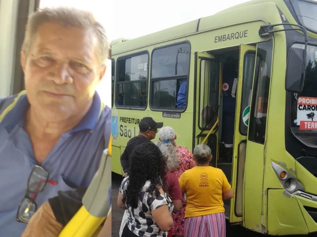 Motorista morre após sofrer mal súbito dentro de ônibus em São Luís