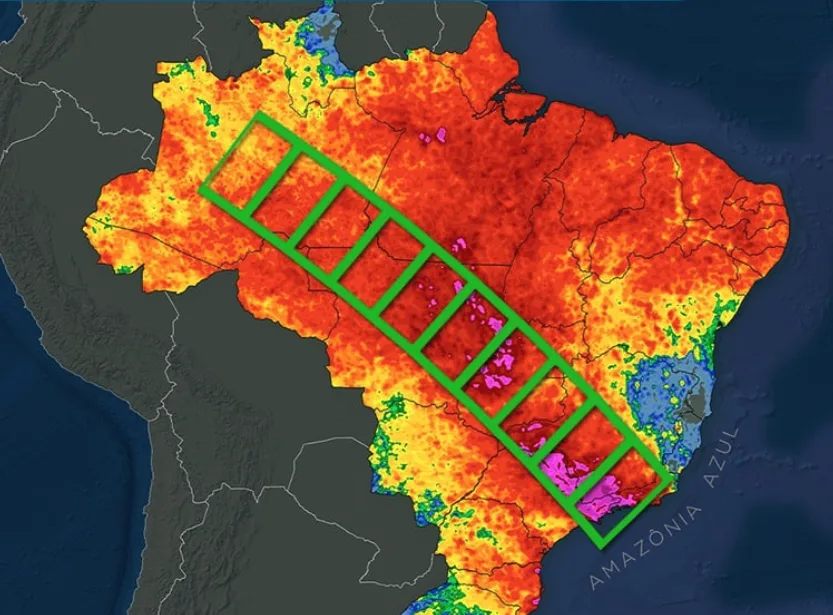 Semana começa com temporais, frio de 10 °C e calor de 40 °C no Brasil; veja a previsão