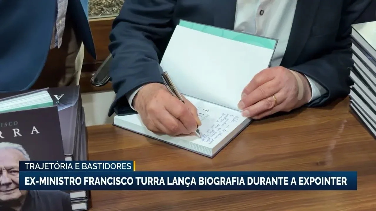 Francisco Turra lança biografia ‘O embaixador do agro’ na Expointer