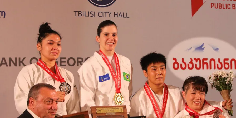 Brasil conquista três ouros no Mundial Paralímpico de Judô