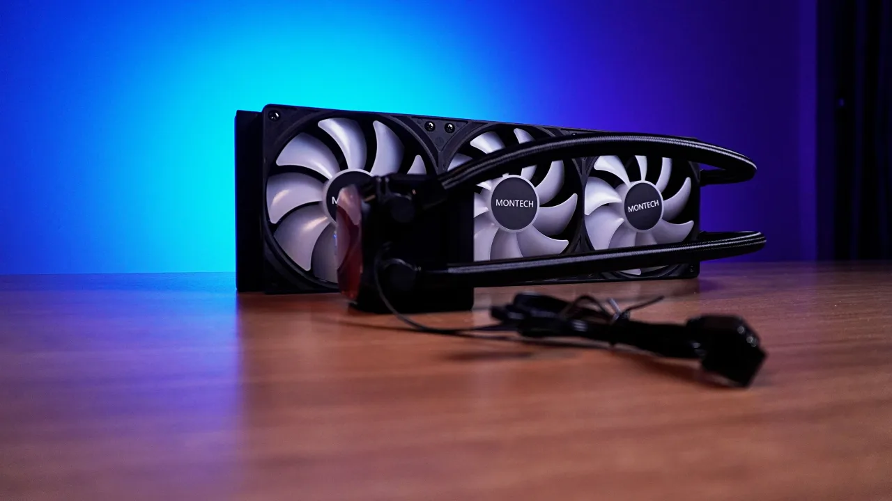 Montech PureFlow ARGB 360: um water cooler de R$ 300 com muita potência