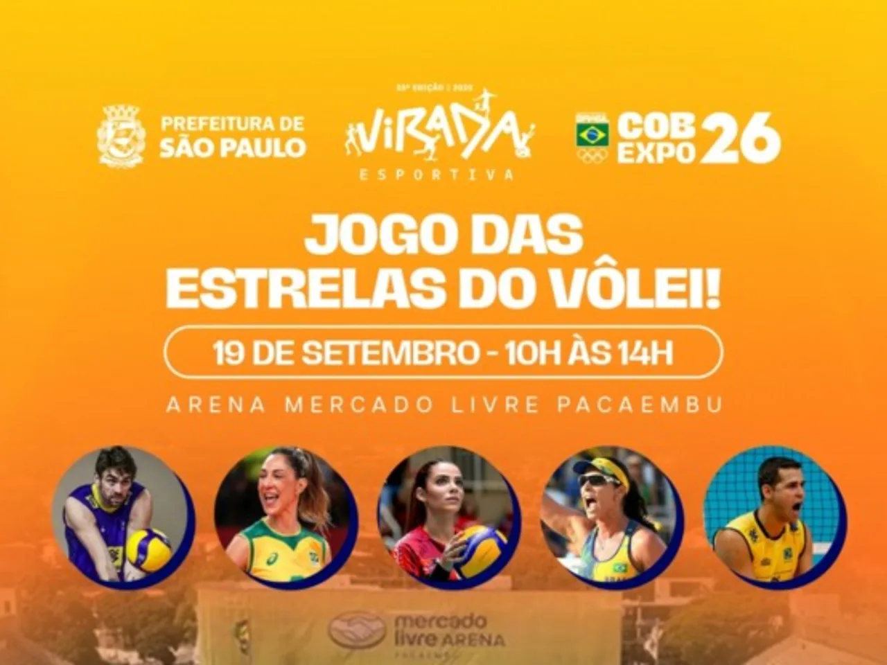 COB Expo leva campeões olímpicos e experiências esportivas à Virada Esportiva de São Paulo