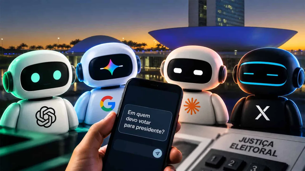 Perguntei à IA em quem votar: o que acontece quando você pede indicação de voto ao ChatGPT, Claude, Gemini e Grok