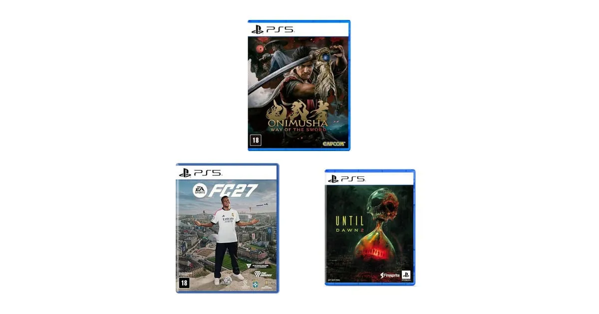 Sua biblioteca do PS5 precisa desses jogos em promoção na Amazon