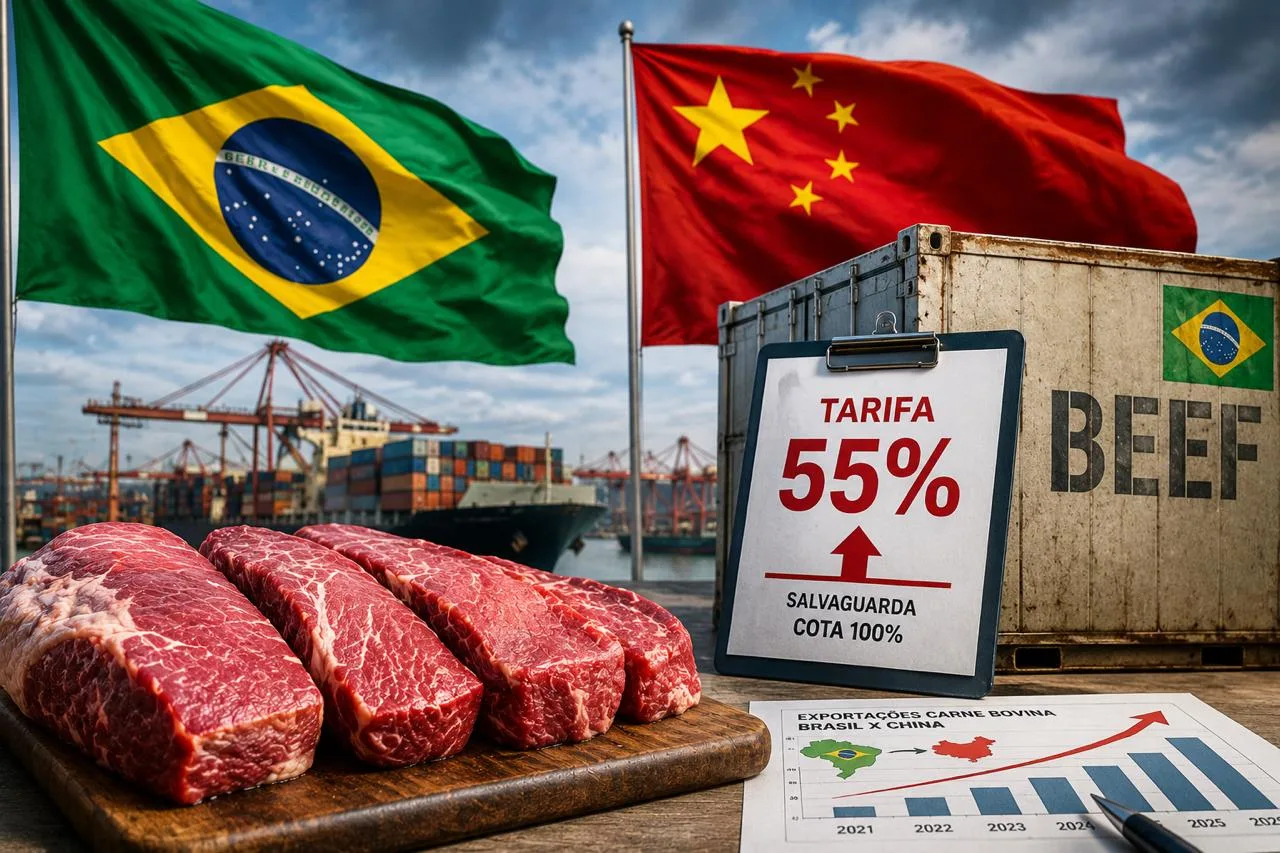 Brasil pode dividir cota de carne da China entre frigoríficos para evitar limite já em março
