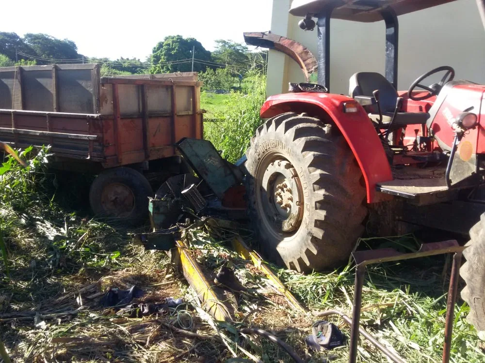 Agricultor morre após descarga elétrica durante manutenção de colheitadeira em MS