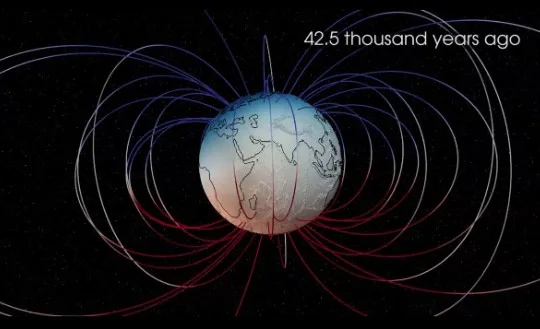 Escute como era o som da cobertura magnética da Terra, que diminuiu há 41 mil anos