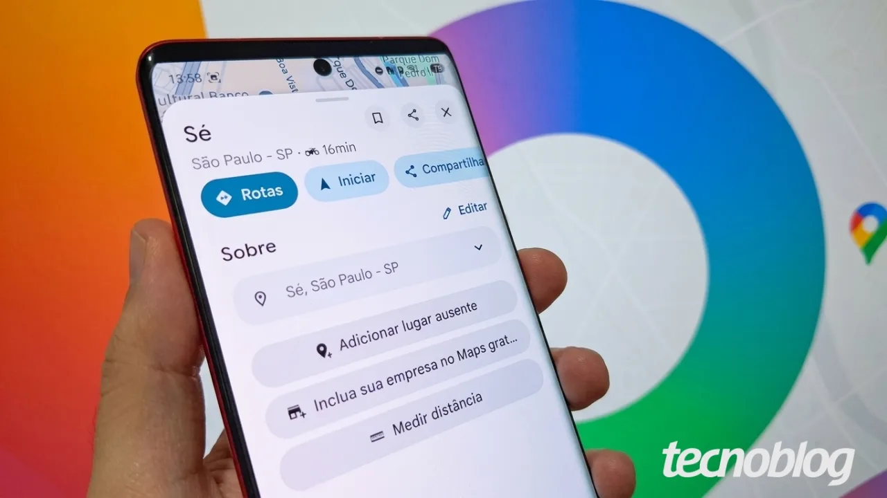 Como medir a distância entre dois pontos no Google Maps