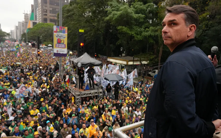 Direita prepara manifestação na Paulista com Flávio, Tarcísio e Nikolas