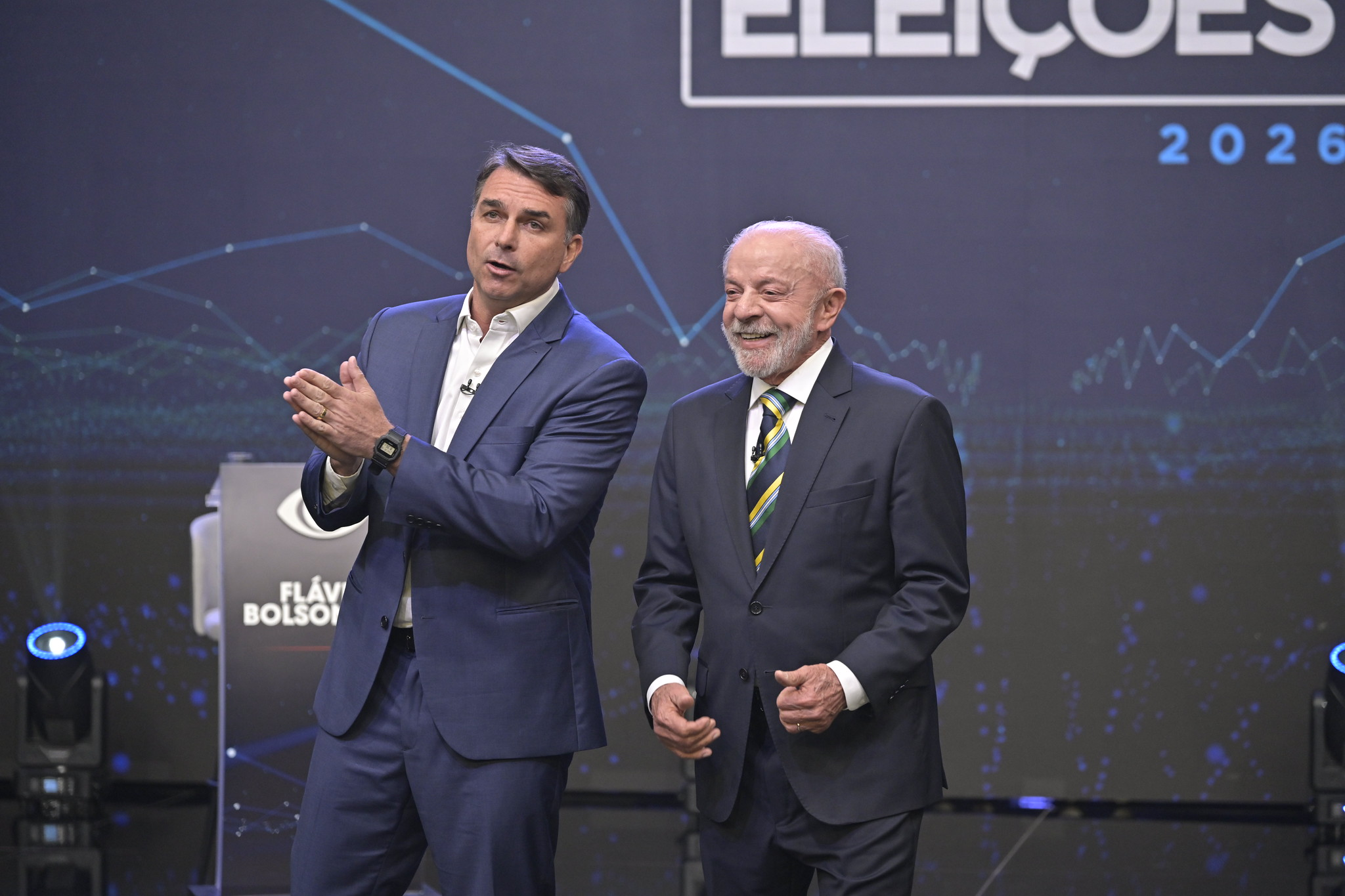 Lula e Flávio confirmam presença em debate da Globo