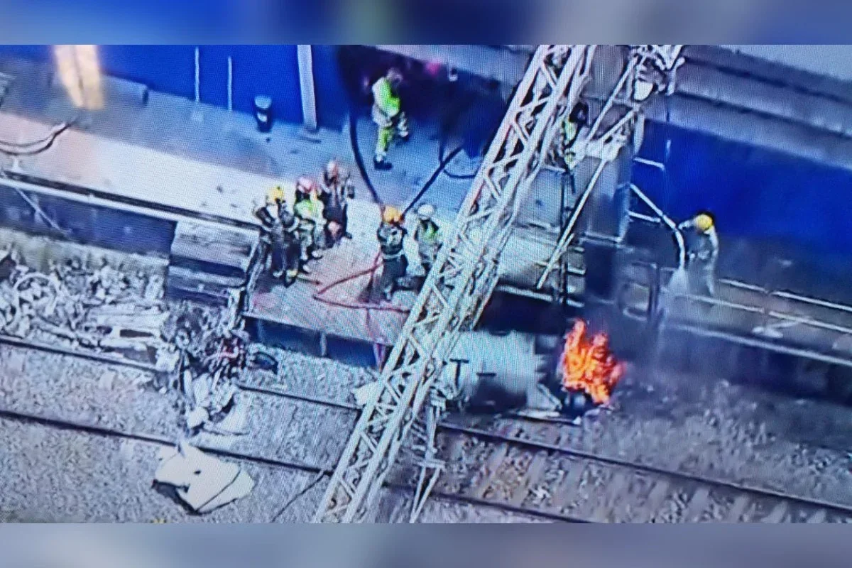 Piloto do avião que caiu em pátio do metrô em BH morreu carbonizado