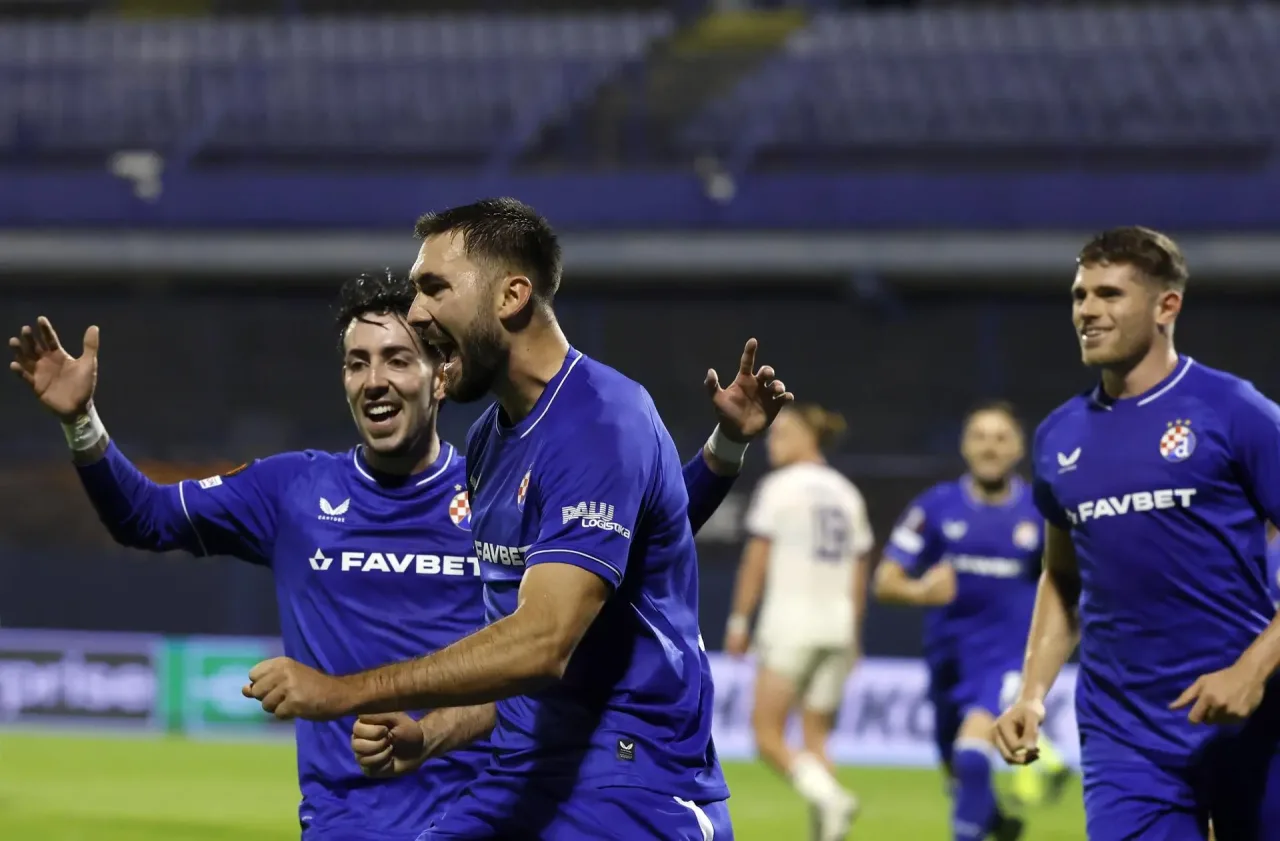 Liga Europa: Dinamo Zagreb vence Anderlecht com pênalti nos acréscimos