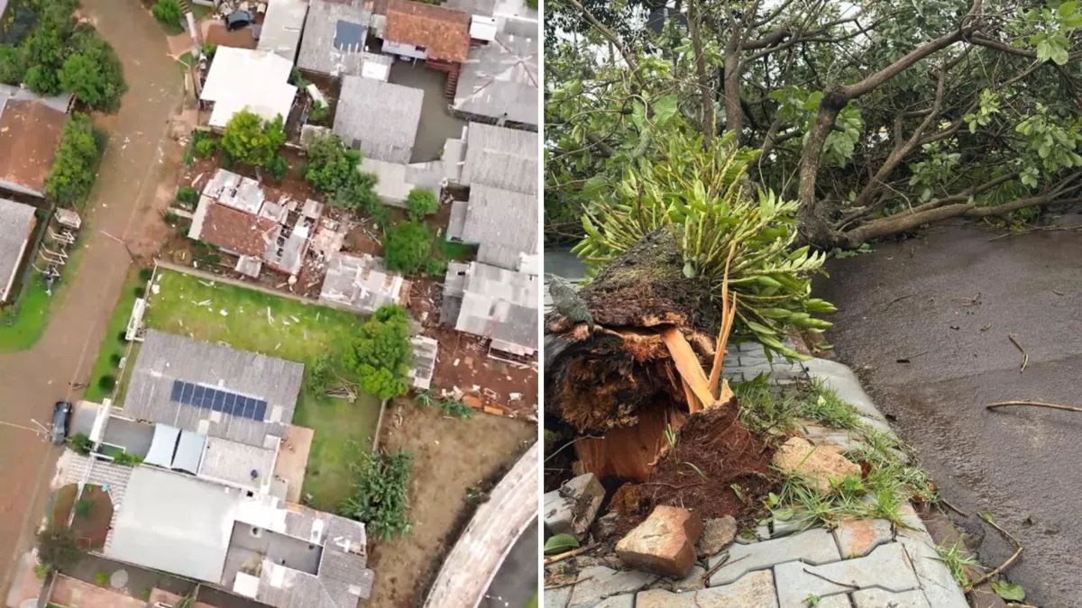 Inmet emite alerta laranja de perigo para tempestade na Região Sul