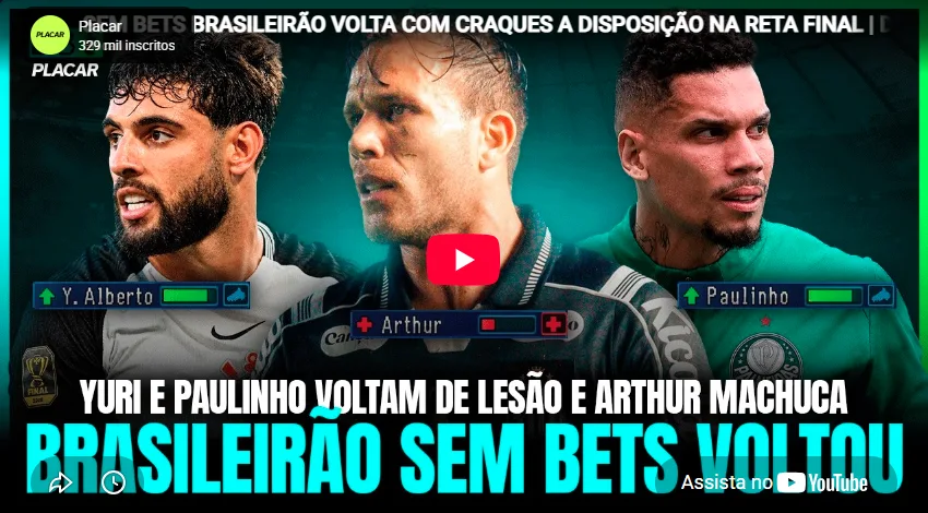 Debate PLACAR: clubes apostam em liminar e cogitam mensagem pró bet