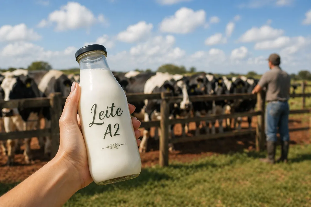Teste brasileiro identifica em 20 minutos vacas que produzem leite A2
