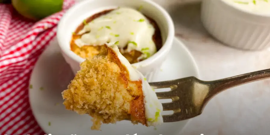 Bolo de Limão Saudável na Air Fryer