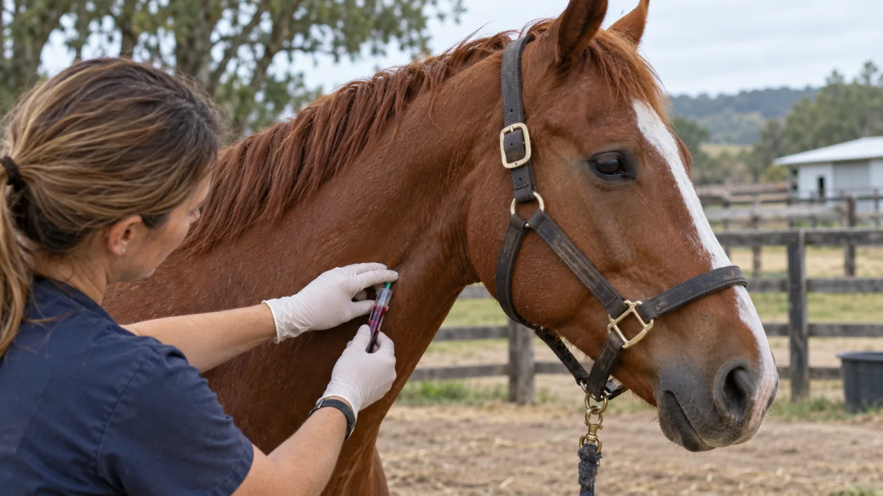 Exame de sangue pode ajudar a estimar carga parasitária em cavalos