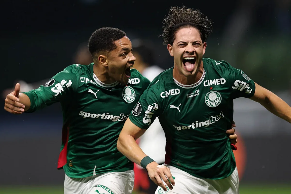 Palmeiras chega à 8ª final da Libertadores e se torna 3º com mais decisões