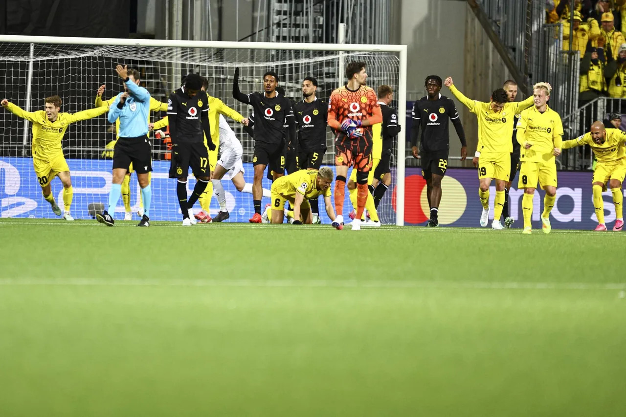 Bodo/Glimt supera o Borussia Dortmund e reage na Champions