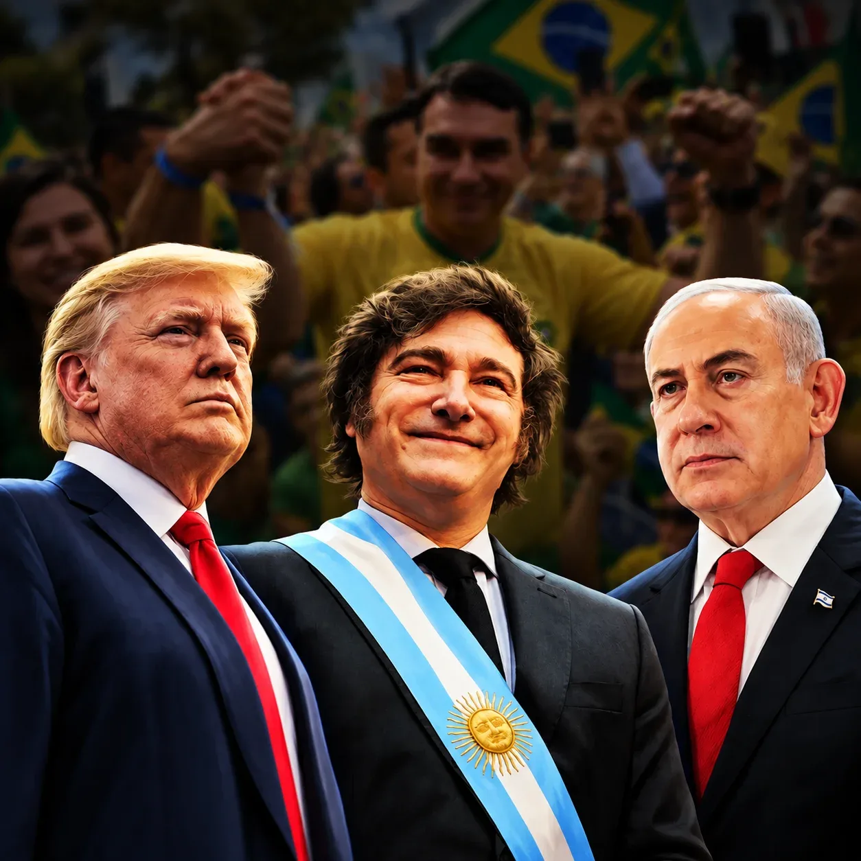 Após avançar ao 2º turno na liderança, Flávio é parabenizado por grandes líderes internacionais