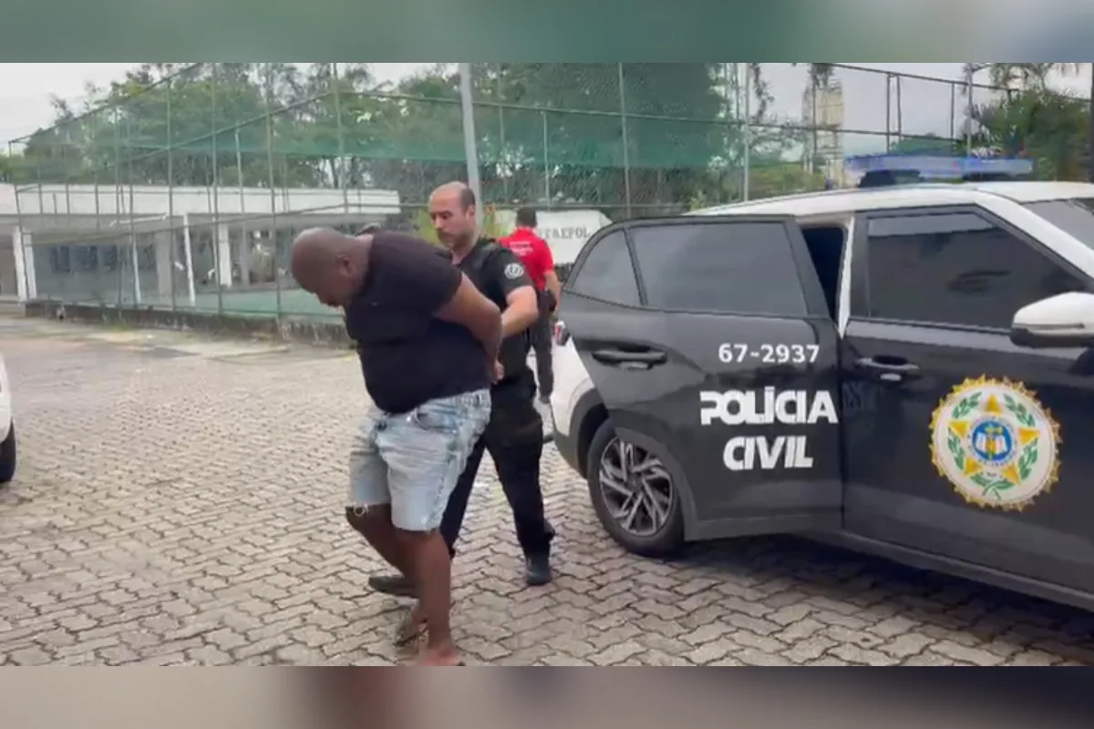 Chefe da cobrança da milícia no RJ, “Café” é preso com arma e carro roubado