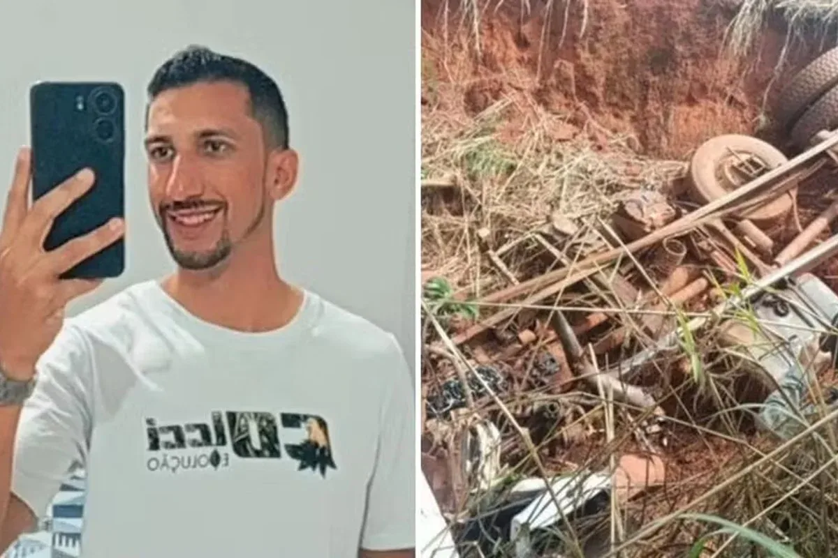 Empresário morre após caminhão carregado de leite tombar em rodovia de GO