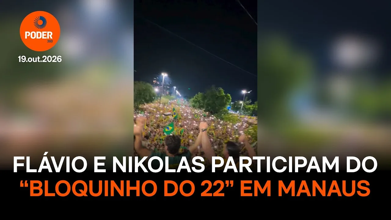 Com Nikolas e Pavanato, Flávio reúne multidão em Manaus
