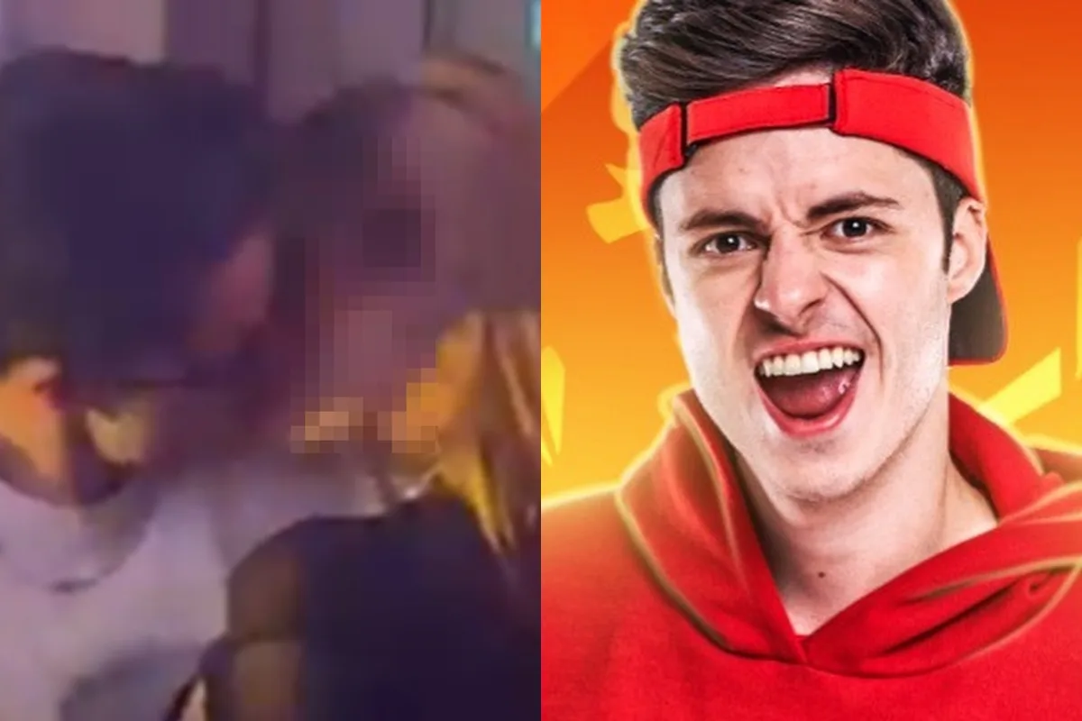 Influencer Enaldinho se pronuncia após beijo com adolescente de 16 anos