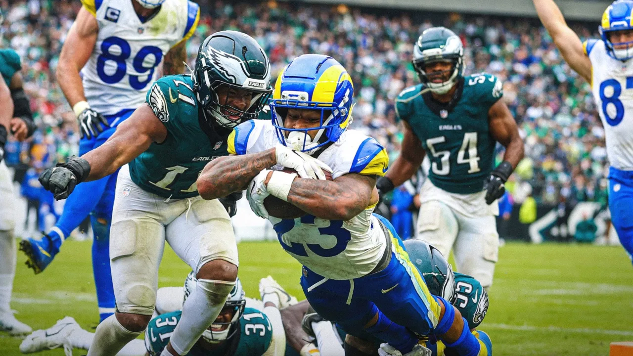 NFL: Los Angeles Rams vira no último quarto e vence Philadelphia Eagles