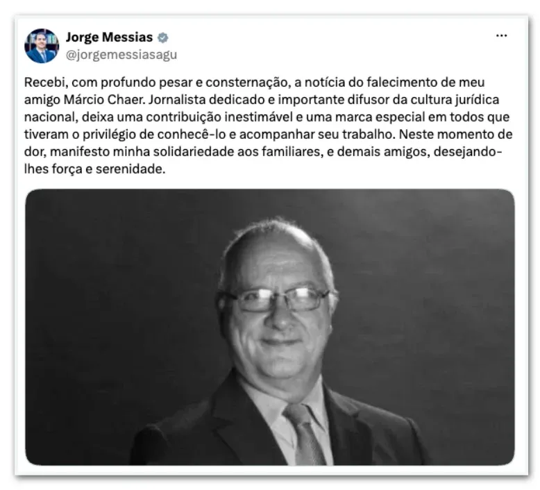 Morre Marcio Chaer, fundador do ConJur, aos 70 anos