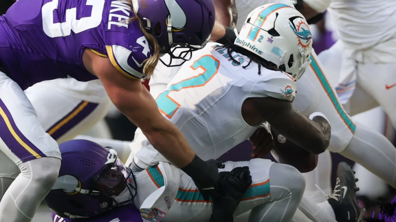 NFL: Minnesota Vikings vence Miami Dolphins com cinco field goals de Will Reichard