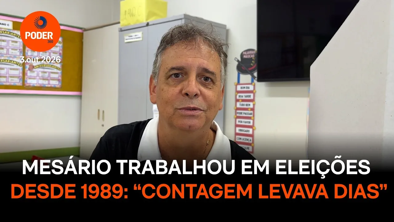 Mesário desde 1989 diz como eram as eleições: “Contagem levava dias”
