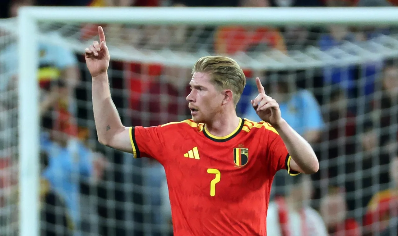 De Bruyne decide e Bélgica vence a Turquia na Nations League