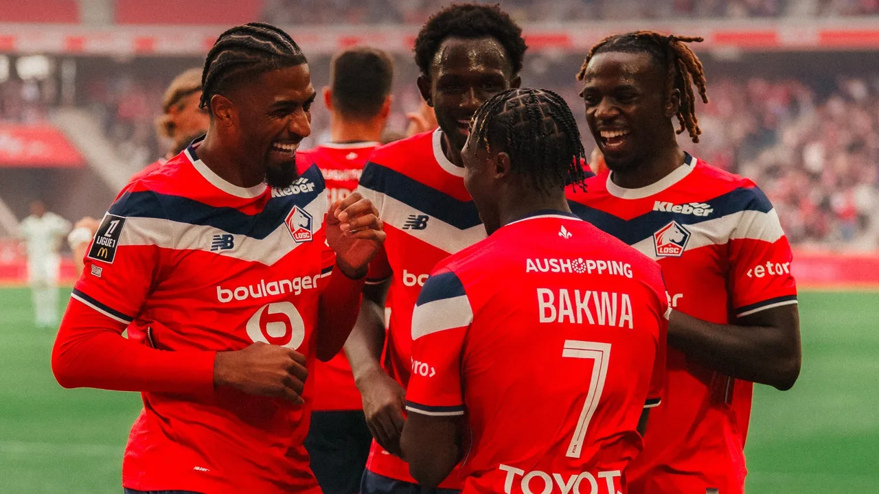 Lille marca no início, resiste ao Le Havre e assume a liderança do Francês
