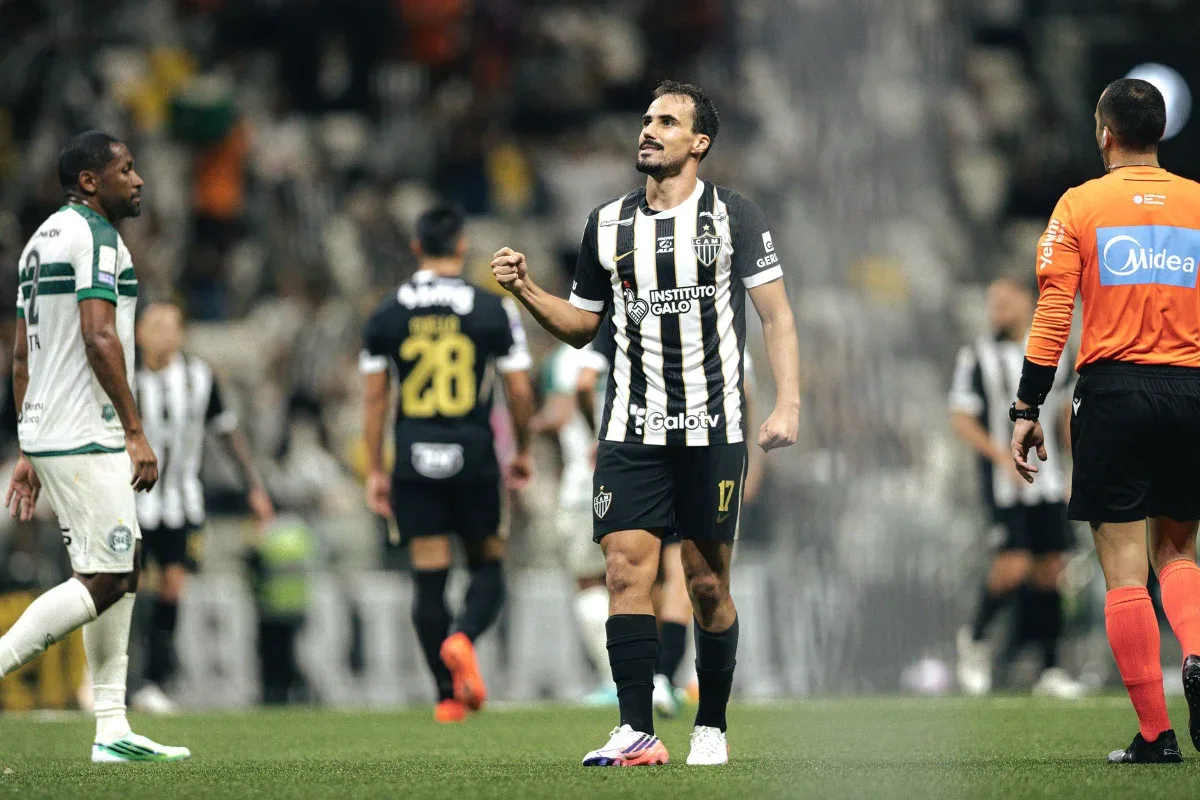 Atlético-MG vence Coritiba e chega ao sexto jogo de invencibilidade