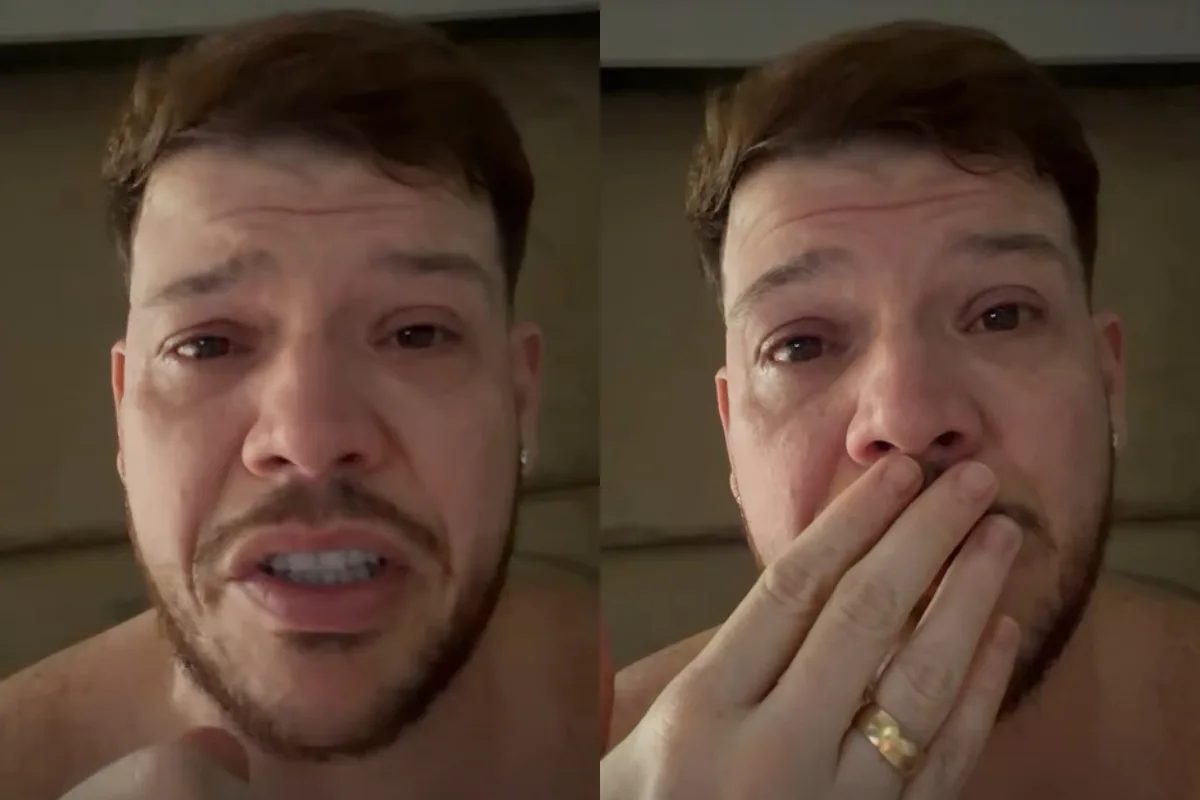 Ferrugem chora ao comentar caso de menino exposto por influenciadora