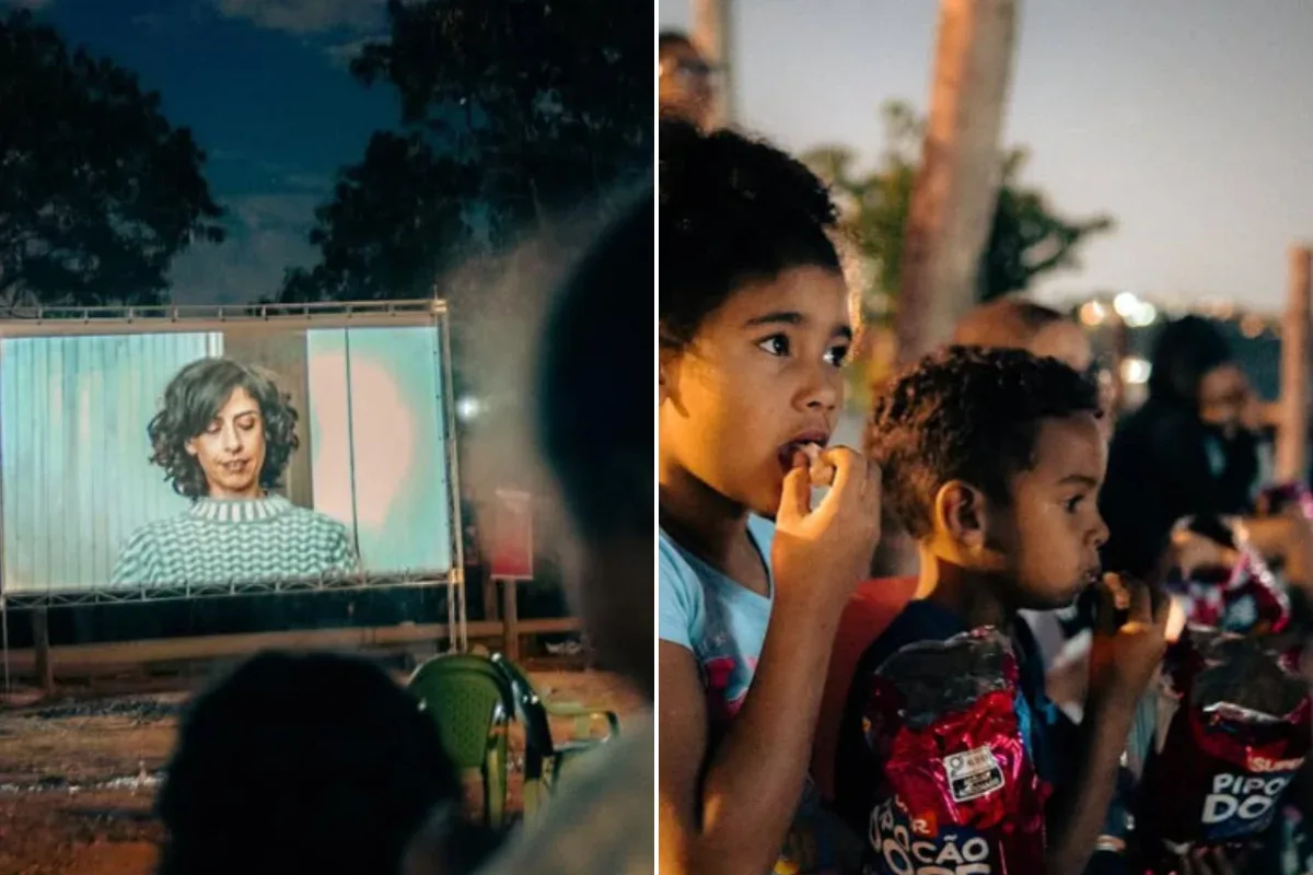 Cinema de graça: projeto leva filmes a favelas e ocupações de BH