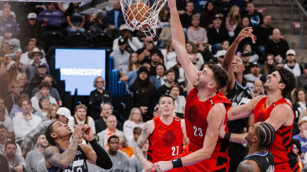 NBA: Portland Trail Blazers domina Utah Jazz e vence fora de casa