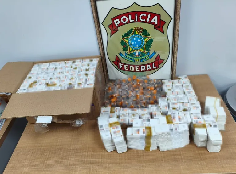 PF apreende medicamento ilegal para emagrecimento no Aeroporto de São Luís