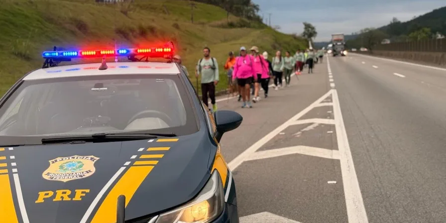 PRF reforça fiscalização nas rodovias durante feriado de Nossa Senhora Aparecida
