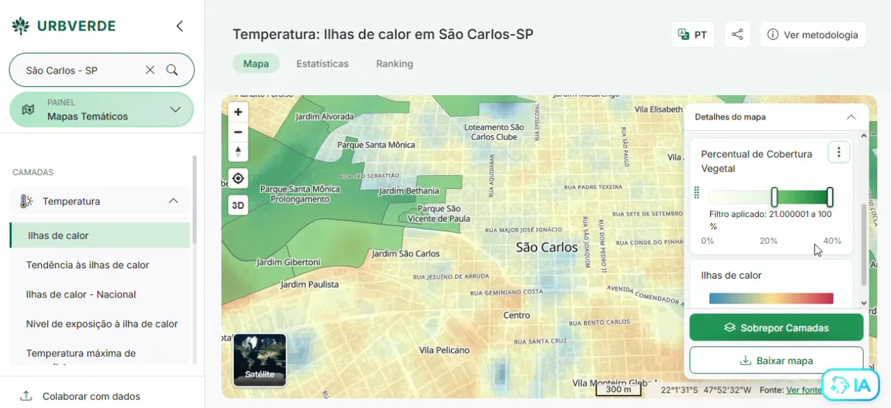 IA da USP permite explorar mapas e investigar desigualdades urbanas