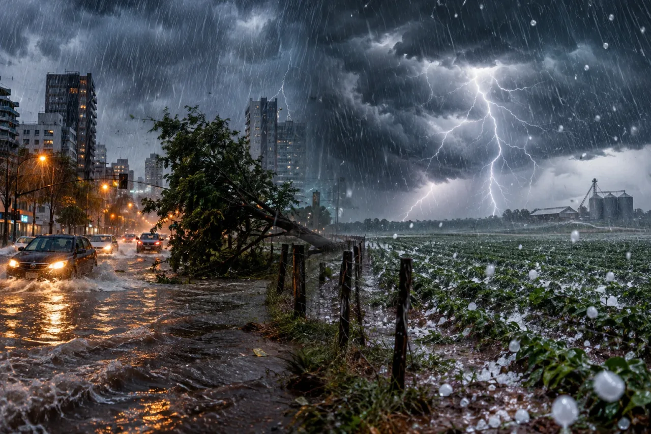 Brasil terá mais transtornos? Após chuvarada em SP, previsão indica volumes de 200 mm e frio intenso; saiba onde