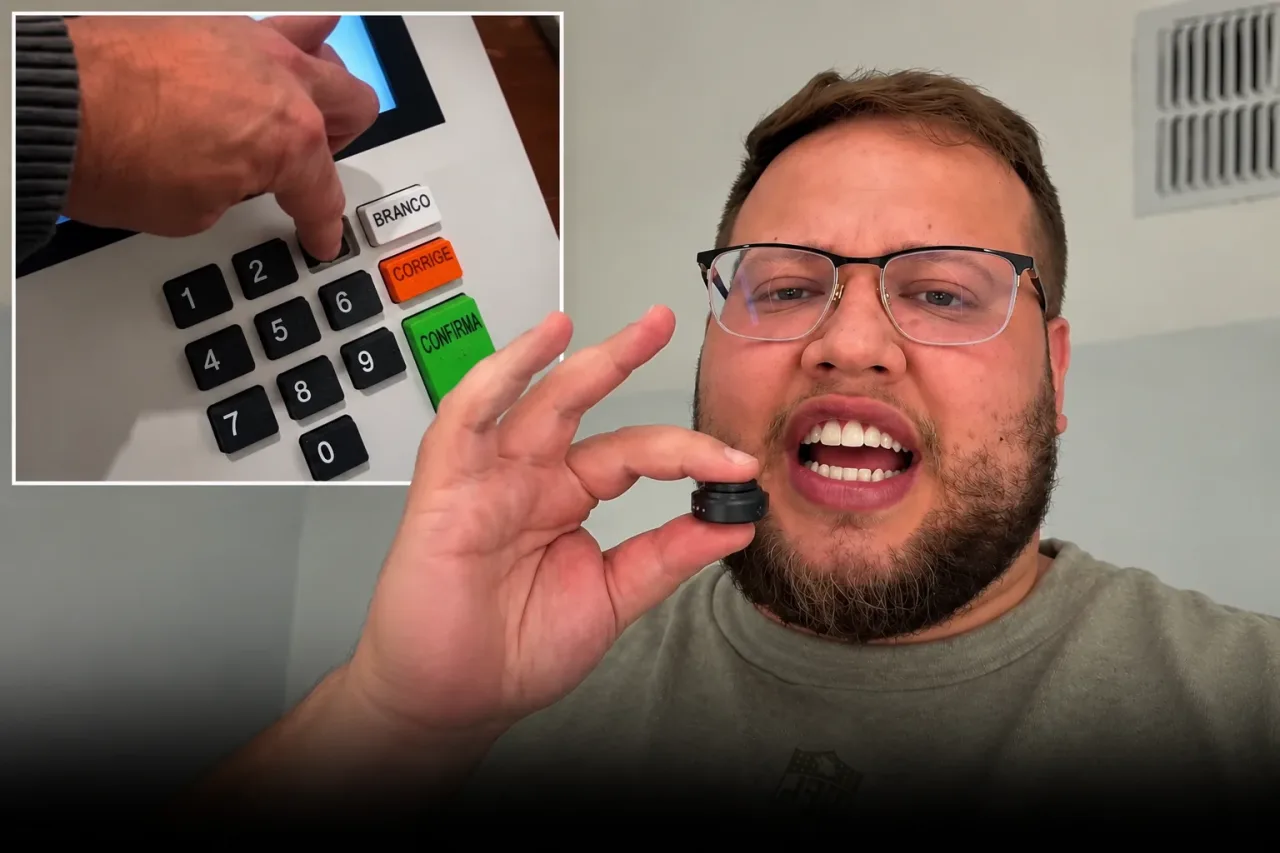 Influenciador reage à notícia de que homem teria colado o botão 3 da urna eletrônica para que ninguém conseguisse utilizá-la: “Esse é o meu herói. Não tirando o botão 2, está ótimo”