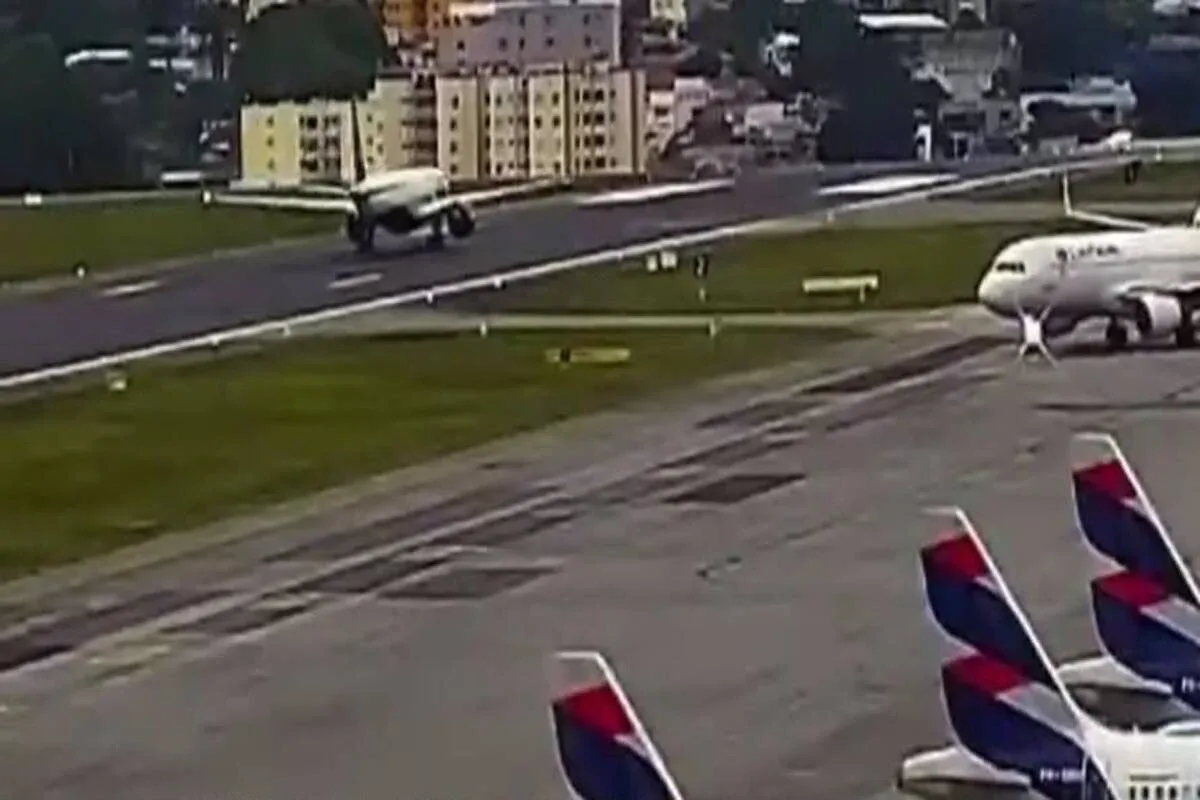 Aeroporto de Congonhas fecha parcialmente por causa de tempestade em SP