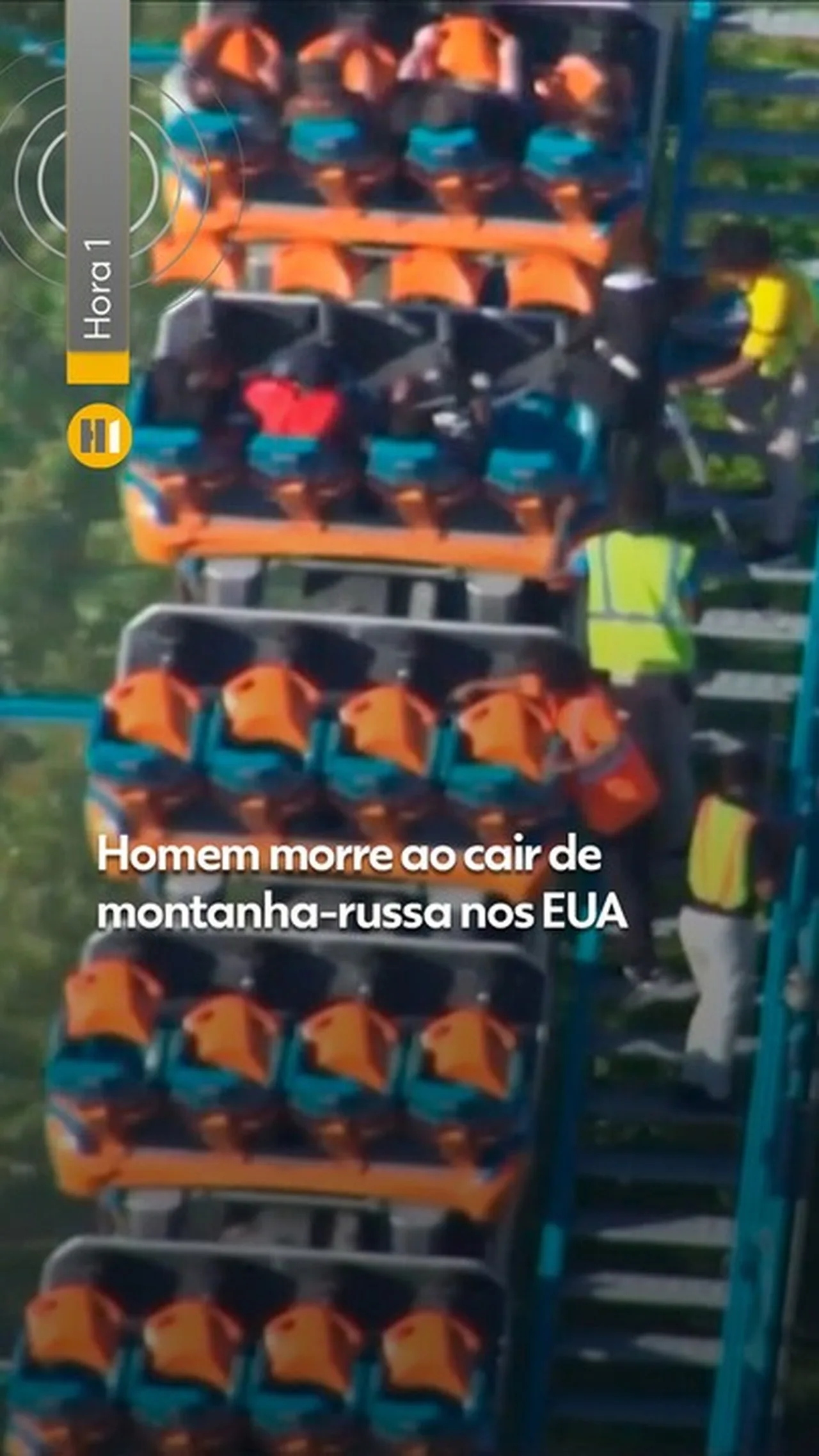 Homem morto em montanha-russa nos EUA foi lançado de assento e atingiu outras pessoas, diz polícia