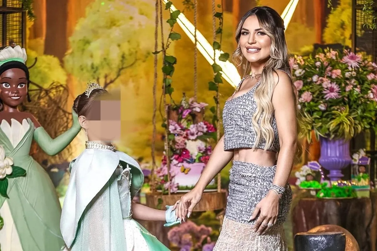 Filha de Deolane teria crise de pânico após decisão contra mãe na Justiça