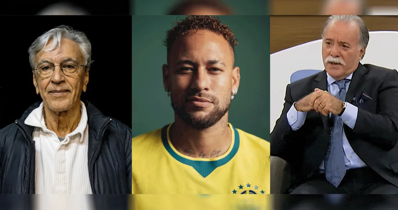 Caetano, Neymar e Tony Ramos: IA transforma famosos em armas de desinformação e golpes financeiros