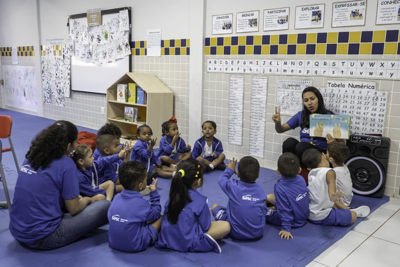 Sesc abre inscrições para vagas gratuitas na Educação Infantil e projeto Criar Sesc