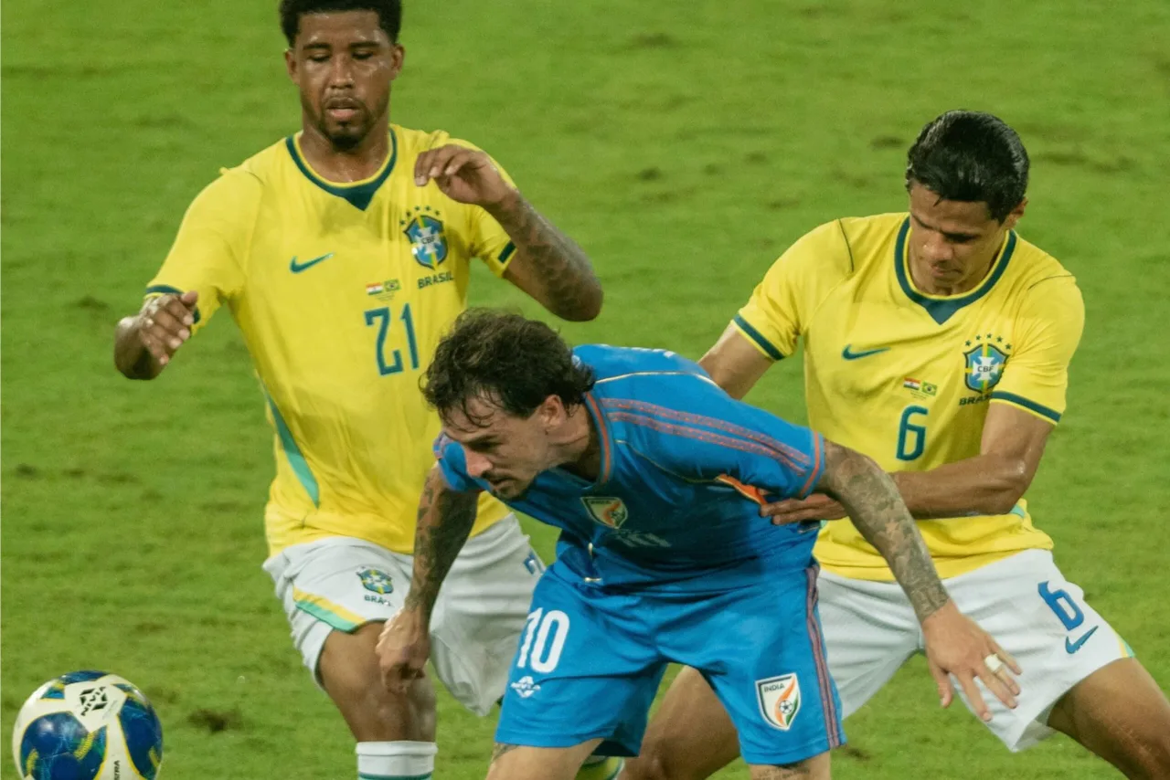 Com testes e estreias, Brasil domina a Índia e goleia em amistoso