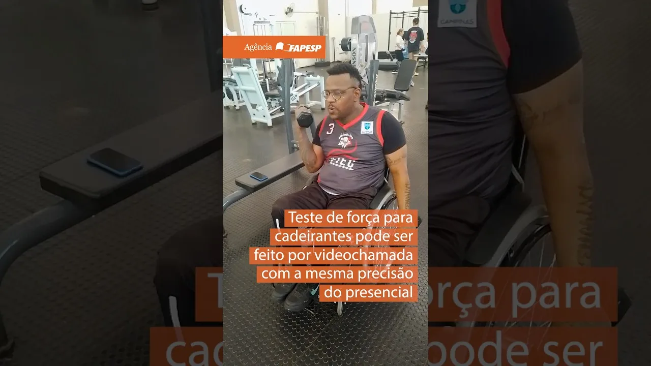 Teste de força para cadeirantes pode ser feito por videochamada